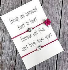 We gathered some of our favorite finds from cute jewelry to home decor that make excellent gifts for best friends. Amazon Com Carrie Clover Gifts For Friends Friendship Bracelet Set Stacking Bracelet Set Bff Bracelet Best Friend Bracelet Best Friend Gift Friends Are Connected Heart To Heart A1 Handmade