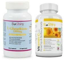 Vitamin c · see results in 1 week · for all skin tones Beshiny Glutathione And Vitamin C 1000mg Skin Whitening Brightening Pills Set Ebay