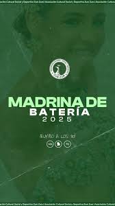 Madrina de Bateria 2025 🟢⚪️🟢 , MARIA JOSE SANTINELLI 🦅🦅 , "Somos agua y  aceite, nos vamos a complementar…" 💚💚