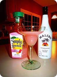 16% (32 proof) serve in: Raspberry Simply Lemonade Malibu Rum Ice And Blend Yum This One Too Simply Lemonade Food Summer Drinks