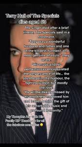 #terryhall I’m so shocked . Only 63 . Sad loss 😞 big part