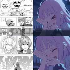 Will you? (Can you fall in love with a skeleton? (Oneshot)) : r/goodanimemes