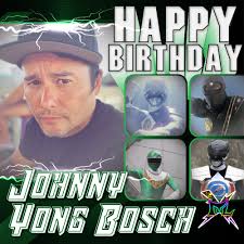 Wishing A #HappyBirthday to Johnny Yong Bosch! 🖤💚 [Adam Park