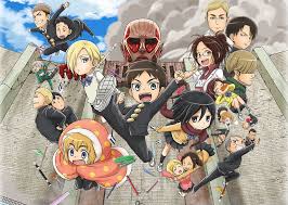 Attack On Titan Junior High Really The Review Monster Season 1 ended on chapter 33 (middle of volume 8). the review monster