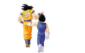 Cancion de la genkidama ost genkidama theme. Hd Wallpaper Dragon Ball Goku And Vegeta Anime Guys Goku Genkidama Step Wallpaper Flare