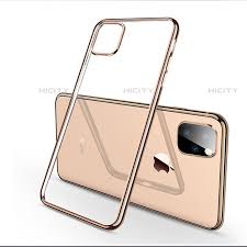 Apple iphone 11 pro case leder schwarz seite. Silikon Schutzhulle Ultra Dunn Tasche Durchsichtig Transparent H03 Fur Apple Iphone 11 Pro Max Gold