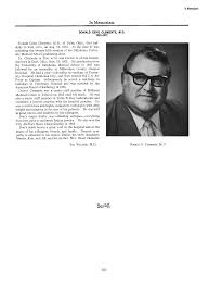 Donald Gene Clements, M.D. 1923–1972