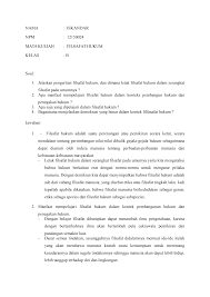 Kajian terhadap ketiga unsur tersebut merupakan pandangan relatif yang ada kalanya juga bermakna absolut. 2