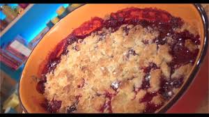 Recette De Crumble Aux Fruits Rouges 750g Youtube