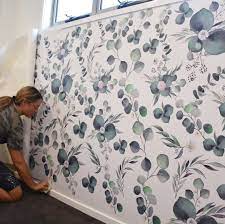 Nursery Reveal Nursery Wallpaper Printed Shower Curtain