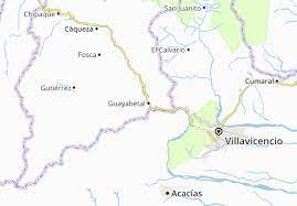 You are in guayabetal (cundinamarca, colombia), administrative region of level 2. Michelin Landkarte Guayabetal Stadtplan Guayabetal Viamichelin
