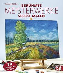140 unikale ideen, wandgestaltung selber machen: Beruhmte Meisterwerke Selbst Malen Amazon De Bohler Thomas Bucher