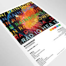 Radiohead In Rainbows 2007 Vinyl Record LP Album Poster Art Print 