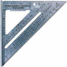 Swanson S0101 Speed Square With Black Markings Swanson Blue Book Walmart Com Speed Square Swanson Speed Square Tool Company