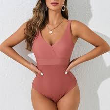 2024 New Deep V U-Shaped One-Piece onepiece swimsuit for Women - Versatile,  Sexy, Anti-Glare, Self-Cultivation, Bifurcated, Novelty, and Sexy