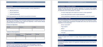 A formula to determine which. Requirements Management Plan Template Free Download