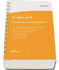 (1) legislaţia civilă determină statutul juridic al participanţilor la circuitul civil, temeiurile apariţiei dreptului de proprietate şi modul de exercitare a acestuia, reglementează obligaţiile. Codul Civil Si Legea De Punere In Aplicare Editie Actualizata La 6 Februarie 2019 Spiralat 49 00 Lei Librariaonline Ro