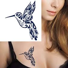 Amazon.com : Dopetattoo Flower 4 Sheets Lasting 1-2 Weeks Temporary Tattoo  for Women Hummingbirds Stencil Tattoo Flower Bird Abstract Art Be Juice  Realistic Tattoos for Chest for Adults Woman : Beauty & Personal Care