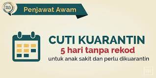 Dengan maklumat ini, mungkin kakitangan awam boleh lah menyusun masa mereka. Permohonan Cuti Kuarantin Kakitangan Awam 2017 Lokmanamirul Com