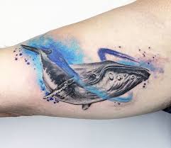 The humpback whale is likely one of the most recognizable whales in the world. Whale Tattoo By Ilaria Tattoo Art Post 29305