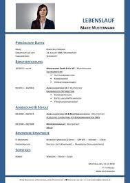A cv, short form of curriculum vitae, is similar to a resume. Lebenslauf Muster Doc Sie Konnen Auch In Microsoft Word Fur Ihre Einfach Plane Andern Paperblog