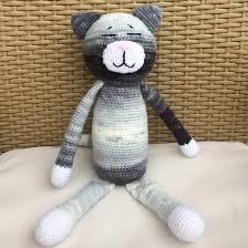 Amigurumi Buyuk Boy Kedi Yapimi Tarifi 2020 Amigurumi Kedi Oyuncak Bebek Saci