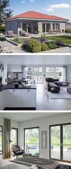 Small Bungalow Modern European Style Architecture Design House Plans Ambience 77 V3 Dream Home Ideas With Ope Moderner Bungalow Fertighaus Bungalow Baustil