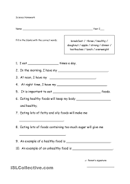 Healthy Food Healthy And Unhealthy Food Science Homework Healthy Doughnuts