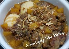 Resep semur tahu kali ini mungkin bisa dibilang komplit dan lengkap bahannya. 8 Cara Membuat Semur Daging Telur Kentang Yang Cepat Cookandrecipe Com