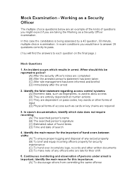 If you've ever talked on a call with bad reception or with someone in a loud place, you know how difficult it can be to communicate using regular english. Security Guard Mock Exam Security Guard Test Assessment