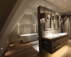 A vanity light bar provides a bright light with clean, simple lines ideal for any contemporary bath. 30 Modern Bathroom Light Fixtures For Small Bathrooms