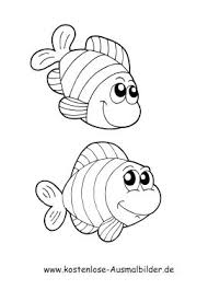 Ausmalbild Fische 2 Ausdrucken Ausmalbilder Fische Tiere Zum Ausmalen Ausmalen