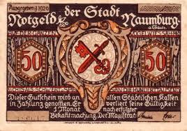 Notgeld Der Stadt Naumburg An Der Saale Geld Deutsche Digitale Bibliothek Und Naumburg Saale