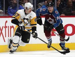 Avalanche Beat Penguins 6 3 Despite Crosby S Hat Trick Penguins Hockey World Nhl Season