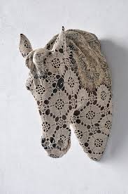 Bestiary By Joana Vasconcelos Sculptures Ceramic Animals Crochet Horse