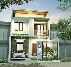 4 desain rumah 2 lantai modern. Desain Rumah Minimalis Modern 2 Lantai Di Semarang Rhdesainrumah
