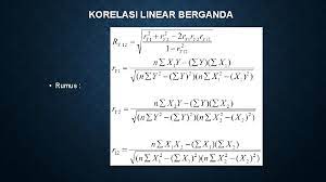 Korelasi berganda adalah suatu korelasi yang bermaksud untuk melihat hubungan antara 3 atau lebih variabel (dua atau lebih variabel dependent dan satu. Koefisien Korelasi Regresi Linear Dan Koefisien Determinasi Pertemuan