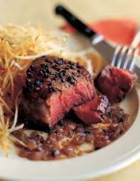 Tenderloin is the most tender piece of beef you can buy and because of this the most expensive. Recipes Filet Of Beef Au Poivre Food Network Recipes Barefoot Contessa Recipes Beef Filet