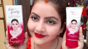Fair & lovely advanced multivitamin High Defination glow cream review &  demo