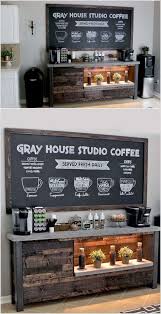 We Have Really Assembled Lots Of Dazzling Ideas For Developing A Coffee Shop In Your Home T Diy Coffee Station Office Coffee Bar Coffee Bars In Kitchen