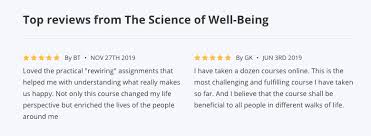 The course went online for free about two years ago under the name the science of well being, according to the yale daily news. Yale S Science Of Well Being Online Course Is Available Free Of Charge