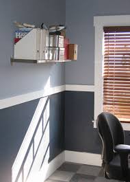 Two tone painting ideas with chair rail; Two Tone Painting Shefalitayal
