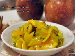 涼拌蜜糖百香南瓜by jenny 食旅玩味生活札記 recipe vegan dishes food appetizer recipes