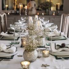 Les Idees Deco Idees Deco Nouvel An Table De Noel Blanche Decoration Table De Noel Decoration Noel