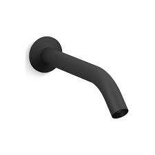 Black wall mount waterfall tub faucet elegant bathtub mixer with hand shower chrome/black. Kohler K T77999 Bl Matte Black Components Wall Mount Non Diverter Bathtub Spout Faucetdirect Com