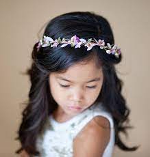 12 Adorable Flower Girl Hair Accessories Flower Girl Hair Accessories Flower Girl Hairstyles Flower Headband Wedding