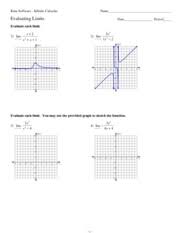 Some of the worksheets for this concept are evaluating limits work, work, infinite calculus evaluating limits date period, work, evaluating limits date period, limits algebraically, limits. 01 Limits At Infinity Kuta Software Infinite Calculus Name Evaluating Limits Date Period Evaluate Each Limit 1 Lim X X 2 2 Lim 2 X X X 1 3x3 3x2 2 Course Hero