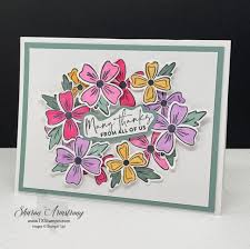 On this page, i'll show you how to make friendship bracelets in 8 different designs. Flowers Of Friendship Cards New Stampin Up Catalog Sneak Peek