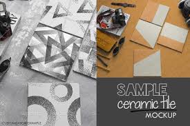 Vol3 Bundle Ceramic Tile Mockup Sm93 In 2020 Psd Mockup Template Mockup Template Ceramic Tiles