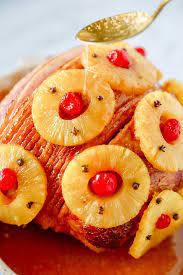 Baked Ham Recipe Brown Sugar Pineapple Glazed Ham Recipe Ham Recipes Ham Recipes Baked Baked Ham